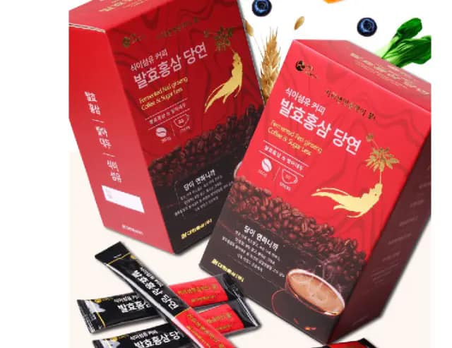 Korean Fermented Red Ginseng Coffee