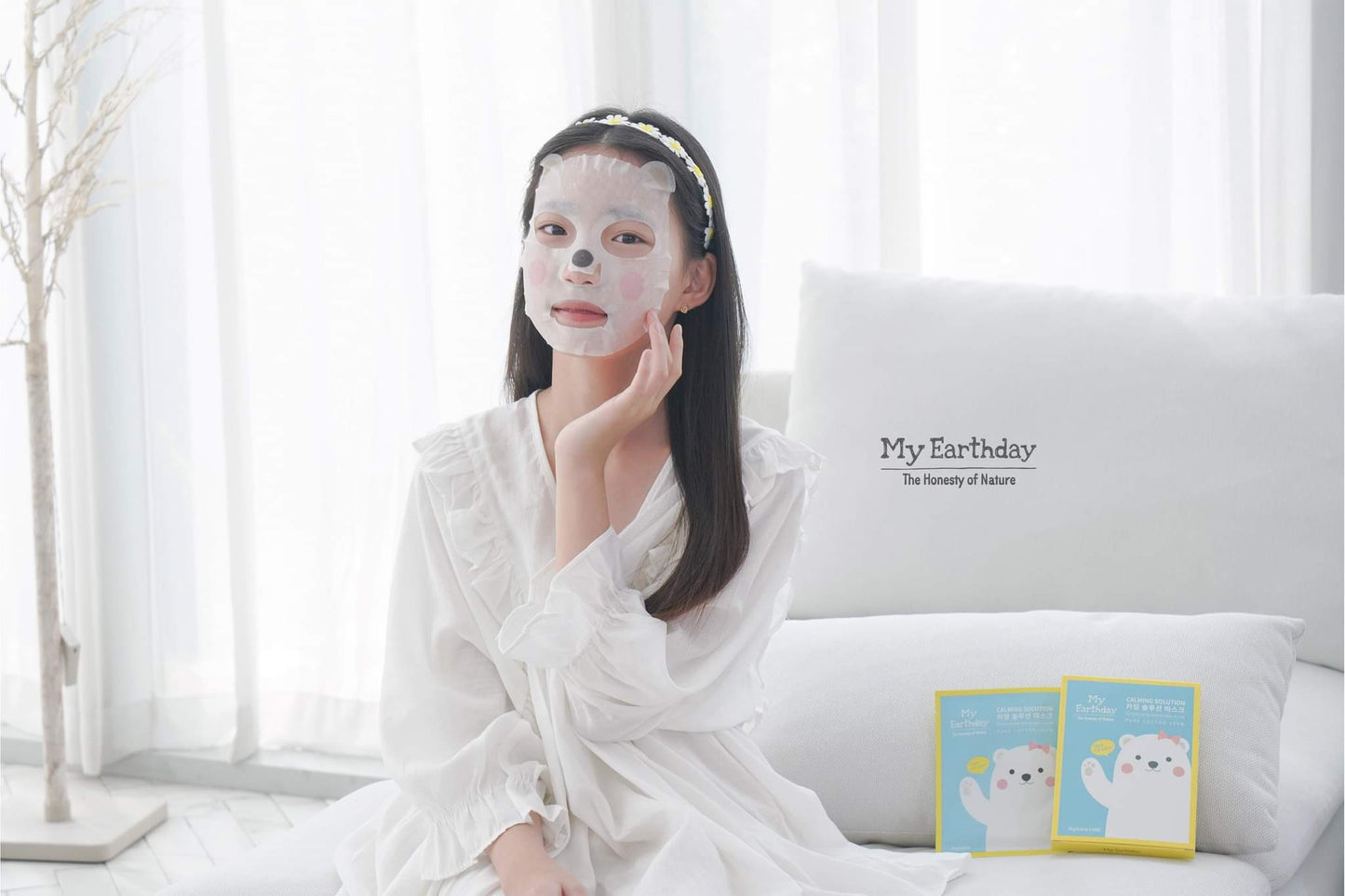 My Earthday Calming Solution Mask * 5 ea