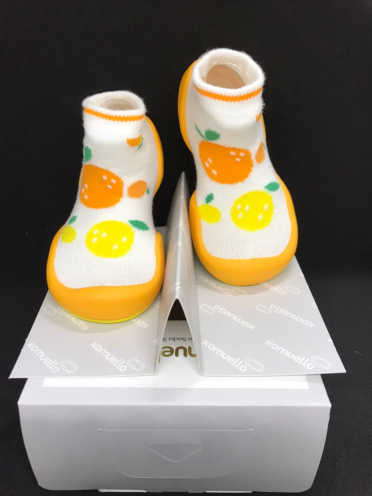 Baby shoes ( Orange Sherbet )
