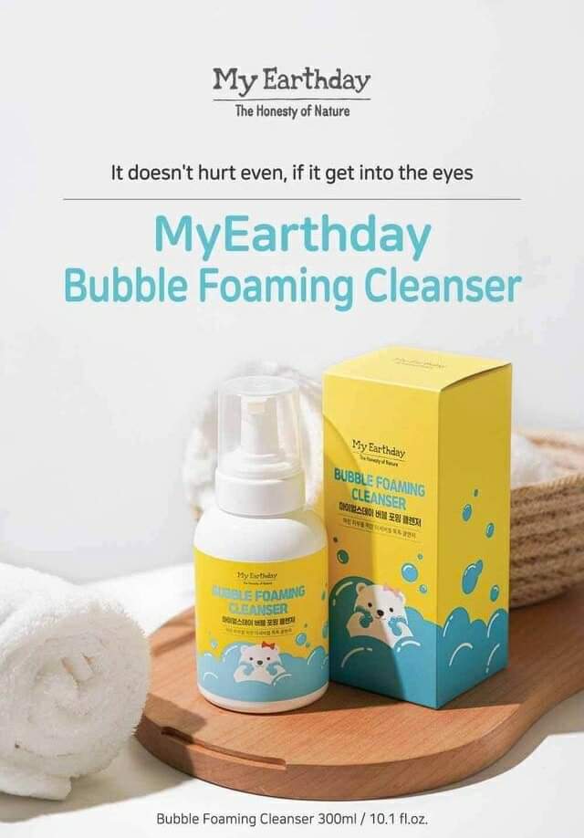 My Earthday Bubble Foaming Cleanser ( 300 ml )